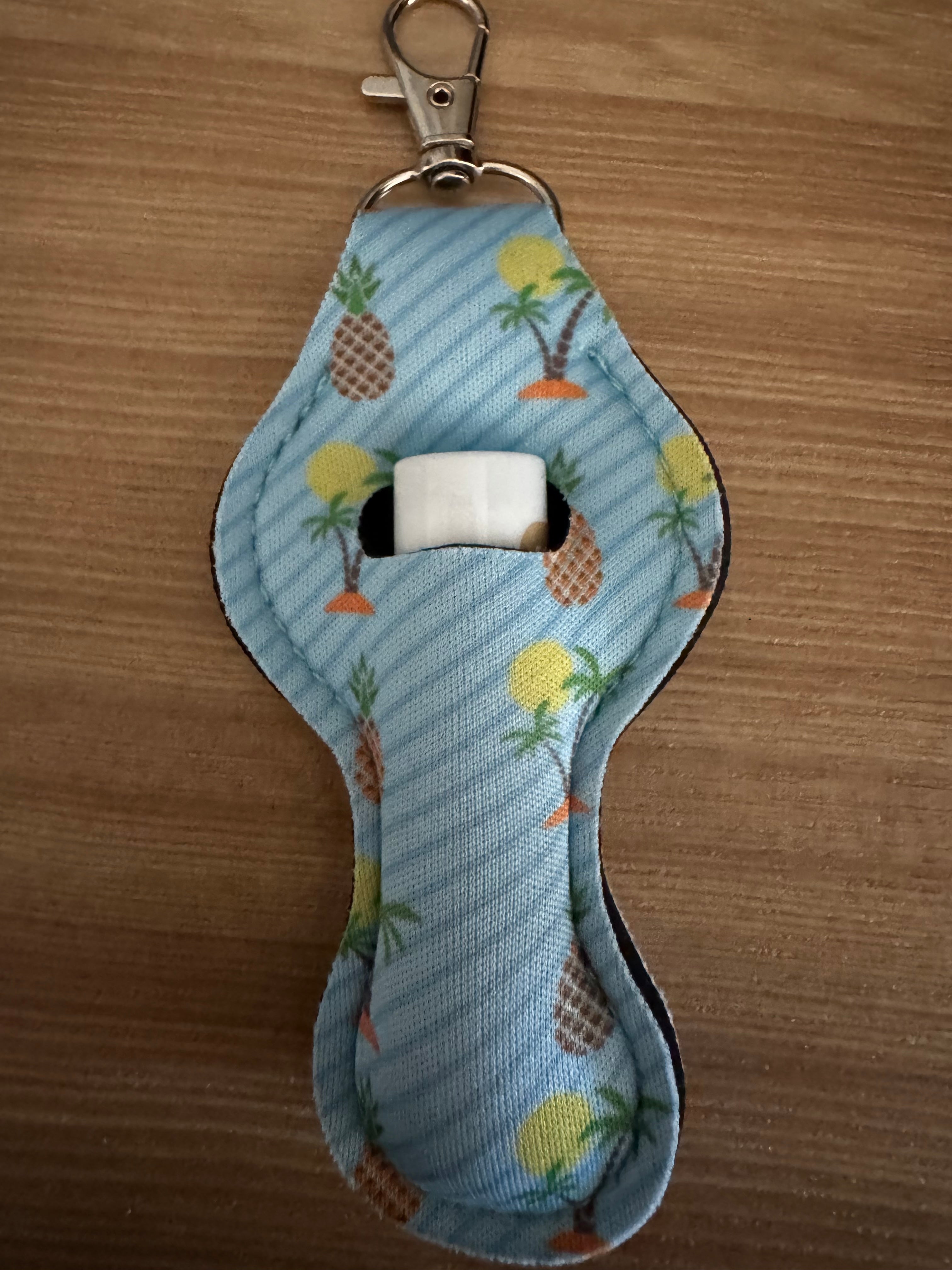 Chapstick holder with chapstick