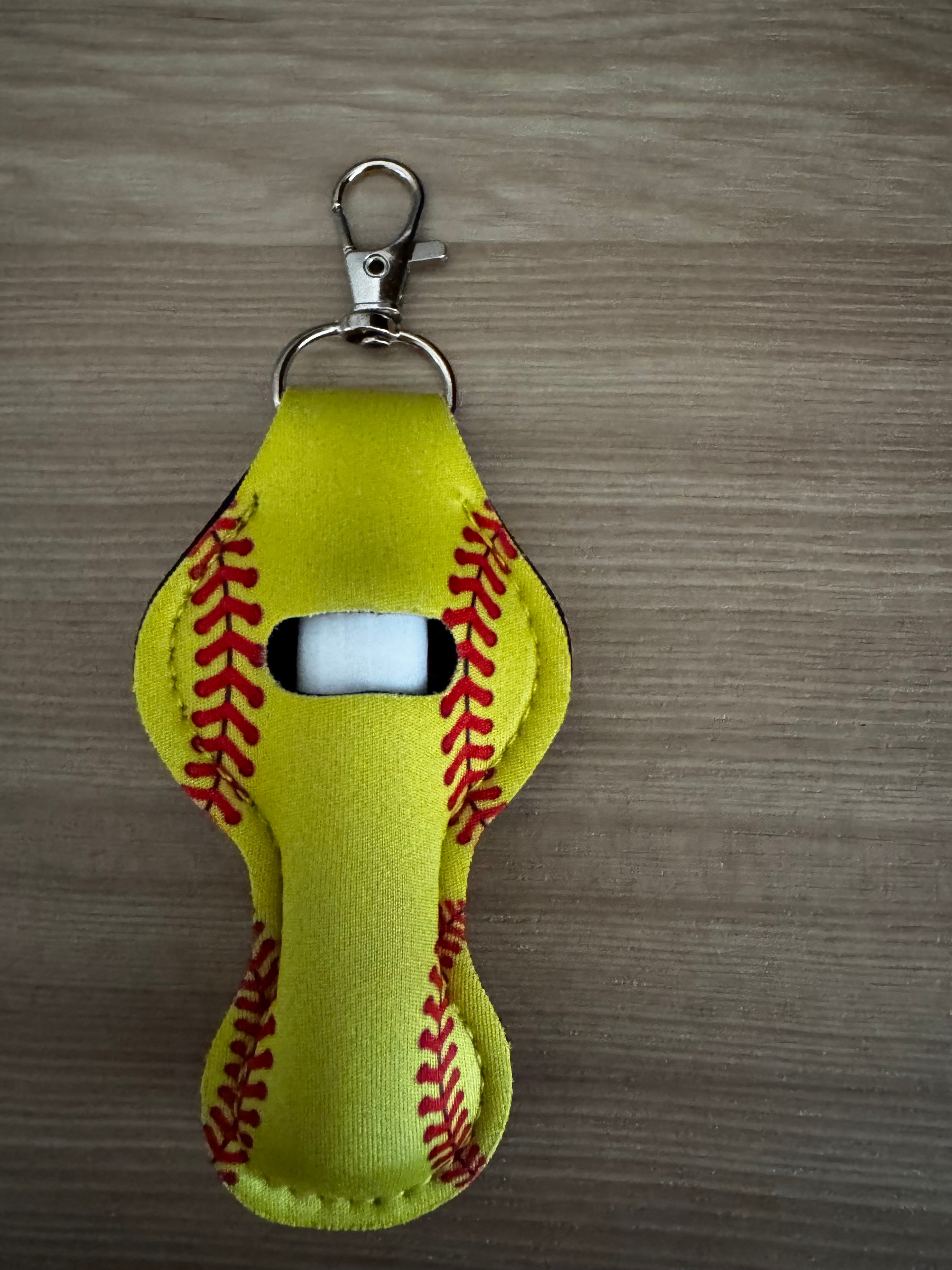 Chaptstick holder with chapstick