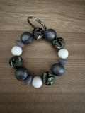 Beaded Silicone Keychains