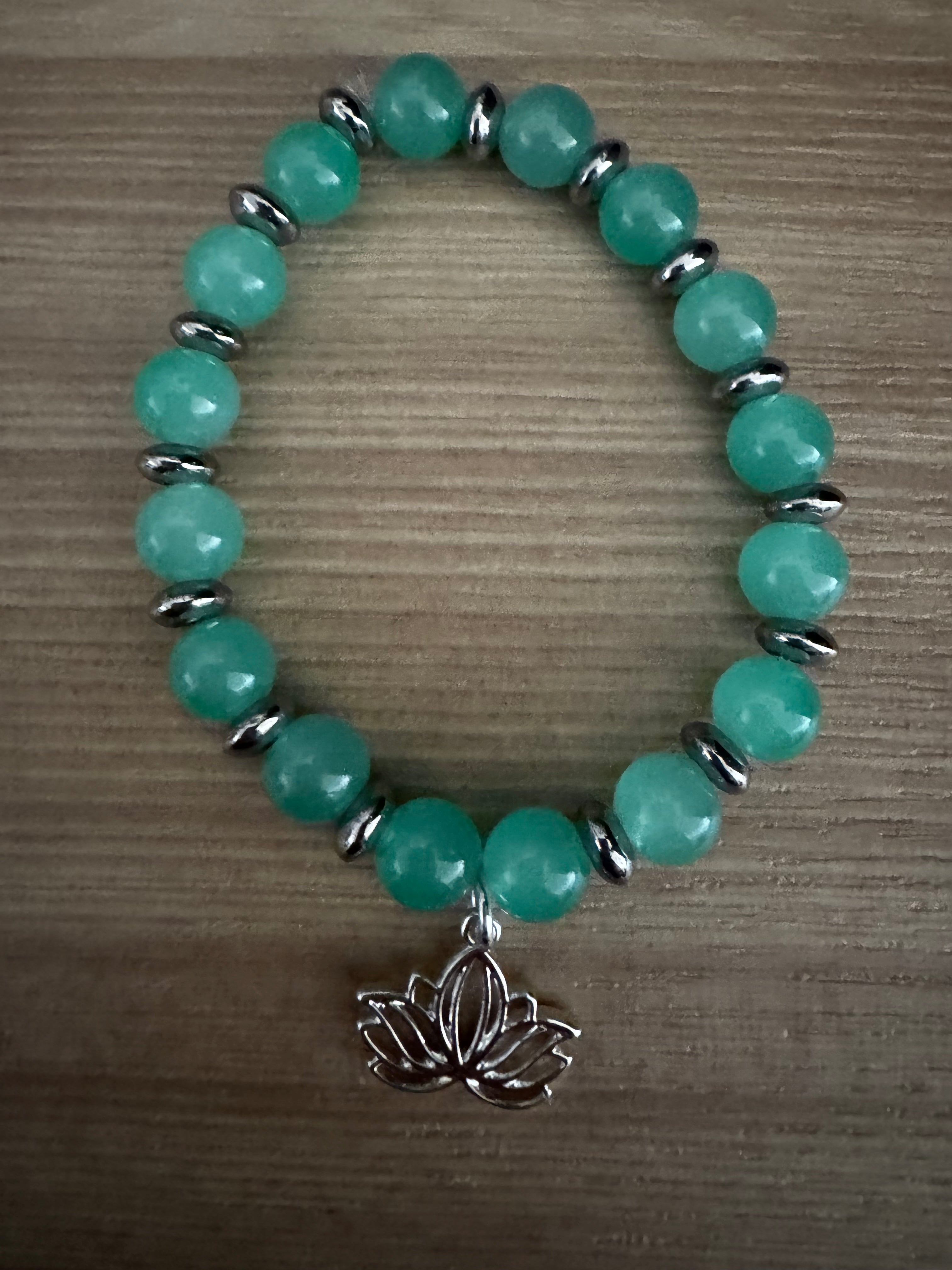 Glass bead braclet